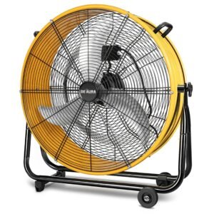 DEAURA 24 INCH PORTABLE DRUM FAN