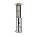 DEAURA HD ROUND FLAME SS GAS HEATER